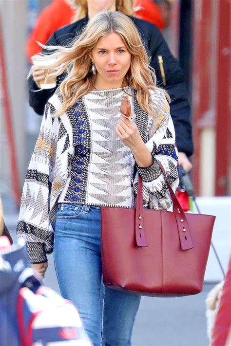 The Many Bags of Sienna Miller 